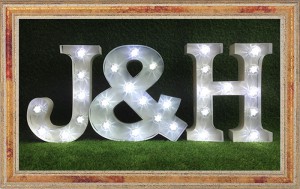 wedding lighting wedding letter hire light up letters wedding